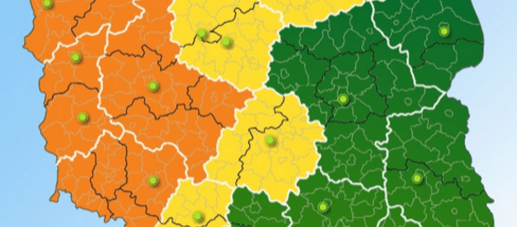 Uwaga! Niebezpieczeństwo trąb powietrznych!