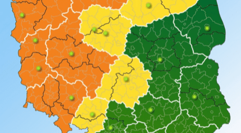 Uwaga! Niebezpieczeństwo trąb powietrznych! - grafika
