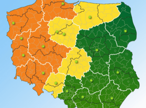 Uwaga! Niebezpieczeństwo trąb powietrznych! - grafika
