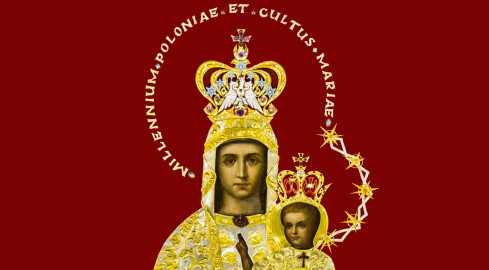 Rocznicowe uroczystości w Górce Klasztornej - grafika