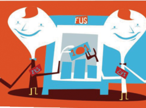 "Lekcja z ZUS" - grafika