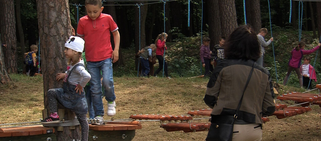 Park linowy już otwarty