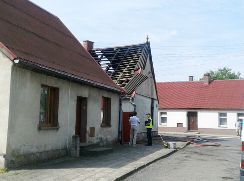 Mężczyzna zginął w pożarze - grafika