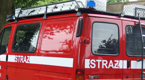 Nowe auto dla strażaków - grafika