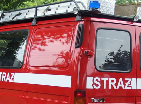 Nowe auto dla strażaków - grafika