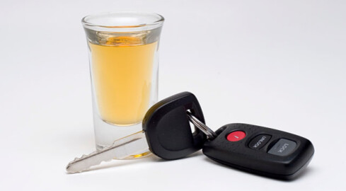 Plaga pijanych kierowców - grafika