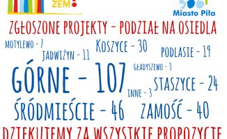 290 wniosków do budżetu obywatelskiego