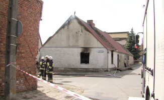 Pożar w Margoninie