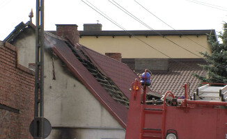Pożar w Margoninie