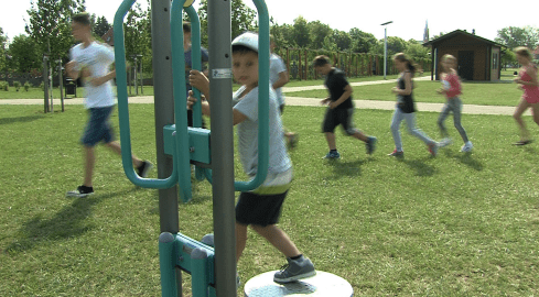 Nowe miejsca do zabawy i ćwiczeń - grafika