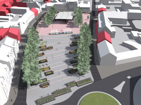 Tak zmieni się centrum Trzcianki - grafika