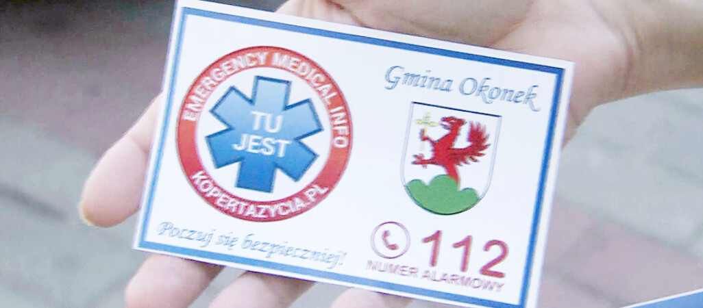 Karta w lodówce może uratować życie