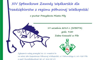 Trwają zapisy na XIV Spławikowe Zawody Wędkarskie