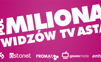 Pół miliona widzów TV ASTA