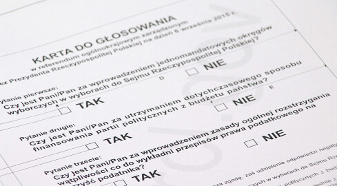 Referendum już w niedzielę - grafika