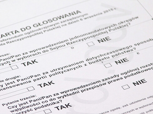 Referendum już w niedzielę - grafika