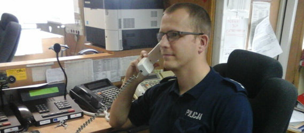 Zgubił się w lesie - policjant go uratował