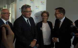 Prezydent Komorowski o wyborach, ustawie i obrazie