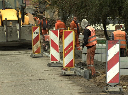 Utrudnienia na trasie Piła - Człuchów - grafika