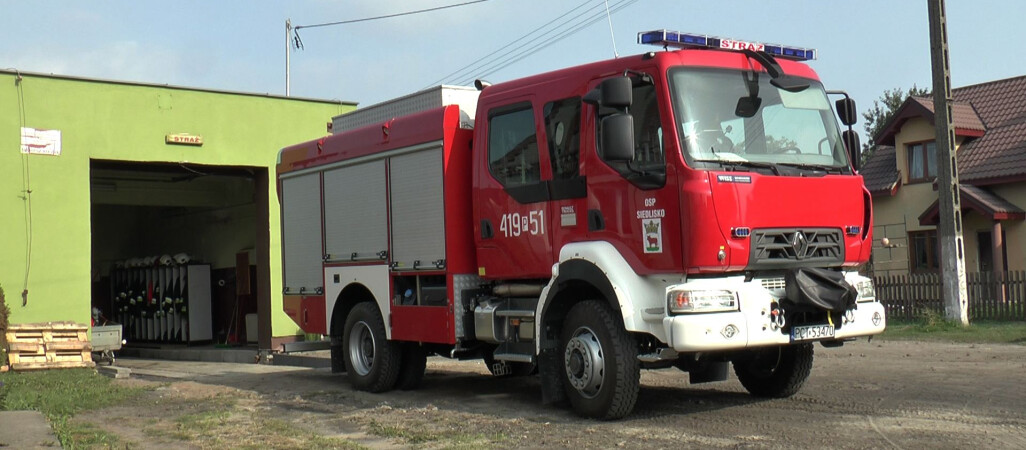 Nowy wóz gaśniczy dla OSP Siedlisko