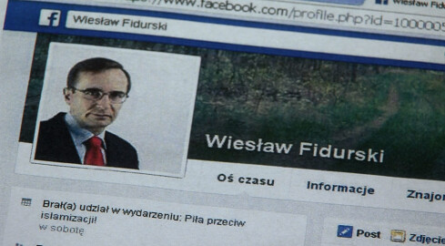 Złotowski spór - Sztych vs. Fidurski - grafika
