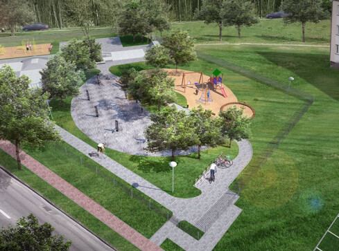 Tak będzie wyglądał czarnkowski Fit-Park - grafika