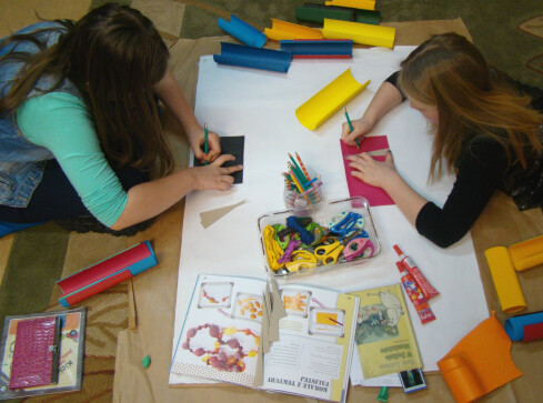 Ferie w bibliotece - grafika