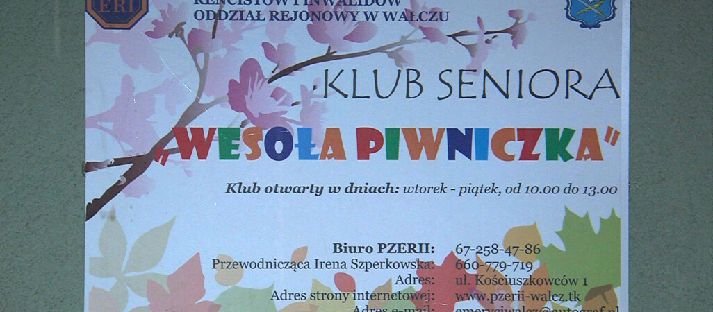 "Wesoła piwniczka" już działa