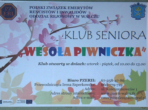 "Wesoła piwniczka" już działa - grafika