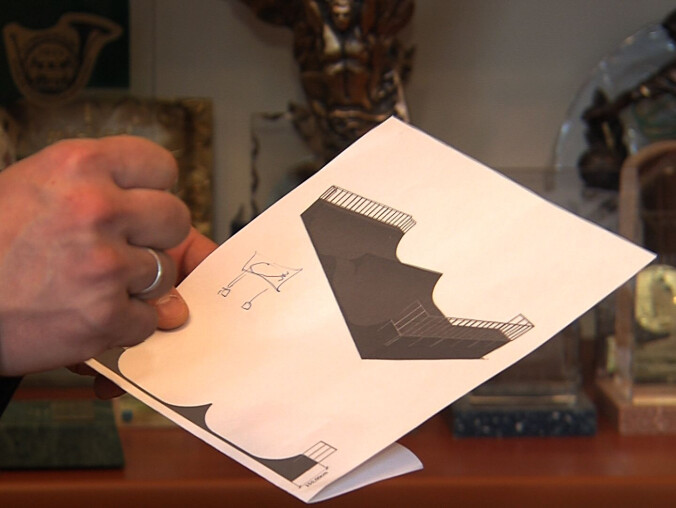 Rampa na deskę, rolki i graffiti... - grafika