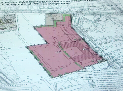 Hala przy ul. Pola coraz bliżej - grafika