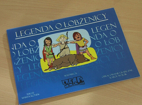 Legenda o powstaniu Łobżenicy jak malowana - grafika