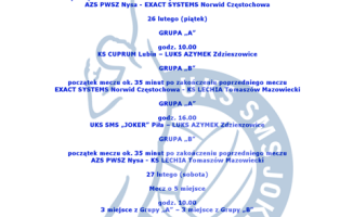 Ćwierćfinał Mistrzostw Polski Juniorów w Pile