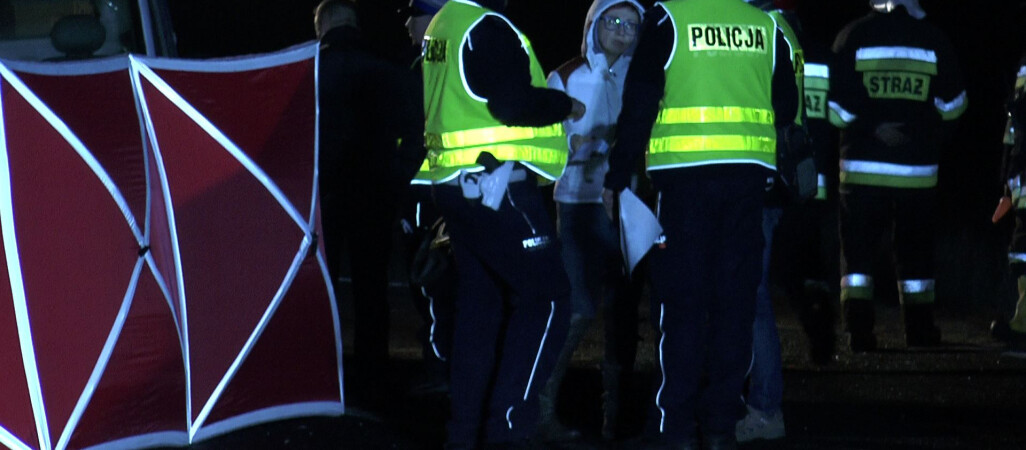 Nocny wypadek pod Czarnkowem