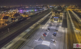 Piła nocą - zobacz jak wygląda miasto