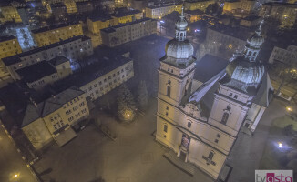Piła nocą - zobacz jak wygląda miasto