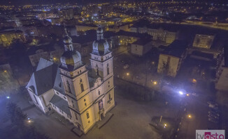Piła nocą - zobacz jak wygląda miasto