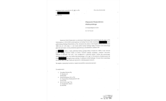 Donos na radnego miasta w Pile