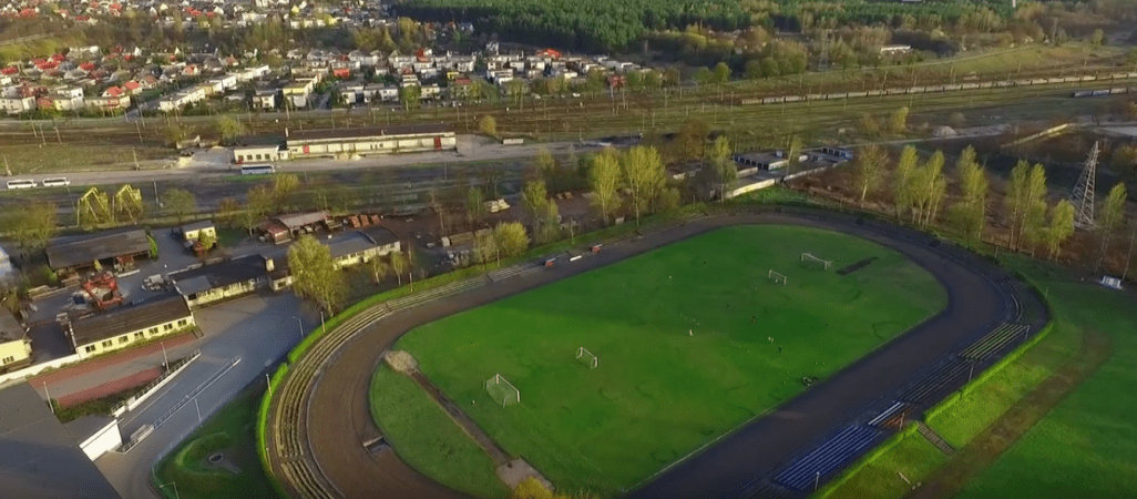 W obiektywie: stadion przy Okrzei w Pile