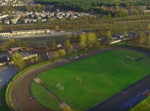 W obiektywie: stadion przy Okrzei w Pile - grafika