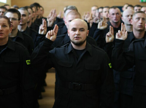 Nowi policjanci złożyli ślubowanie - grafika