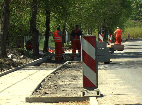 Krajenka inwestuje w drogi - grafika