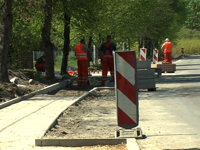 Krajenka inwestuje w drogi - grafika