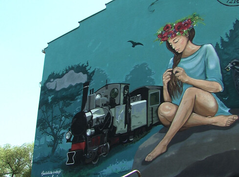 Wyjątkowy mural na 800-lecie Białośliwia - grafika