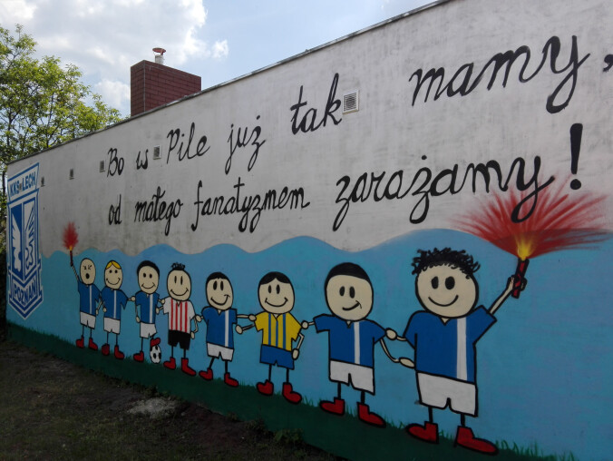 Fanatyzmem zarażamy? Mural dla dzieci - grafika