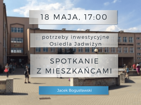 Spotkanie w sprawie inwestycji na Jadwiżynie - grafika