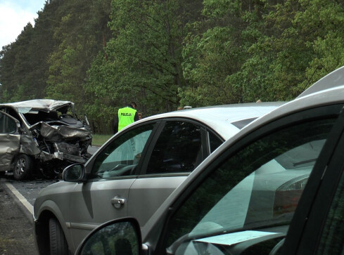 Karambol pod Wałczem. Dwie ofiary śmiertelne - grafika