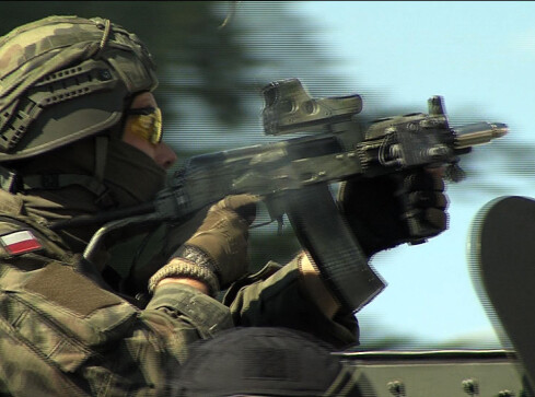 Atak szaleńca na starostwo powiatowe w Pile - grafika