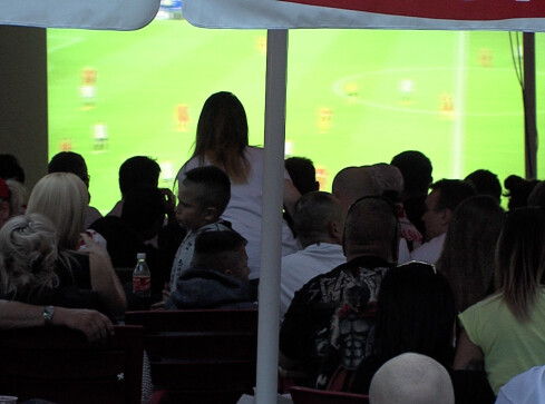 Pilanie kibicowali Polakom podczas meczu z Niemcami - grafika