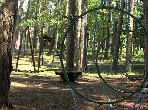 Trzcianecki park linowy Turystycznym Hitem - grafika